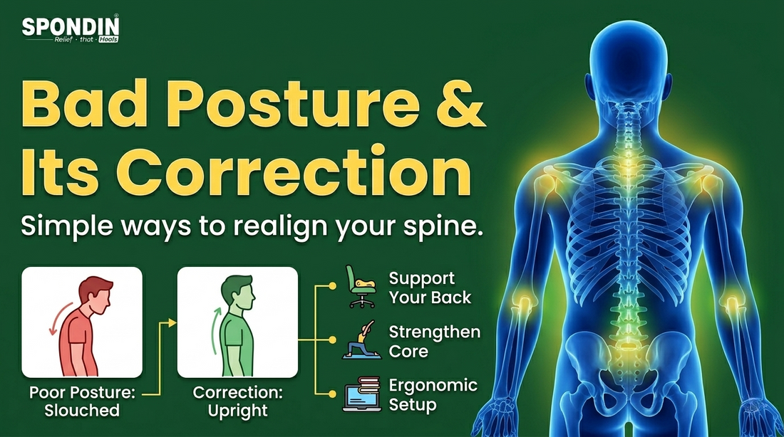 Bad posture and different ways to correct them
