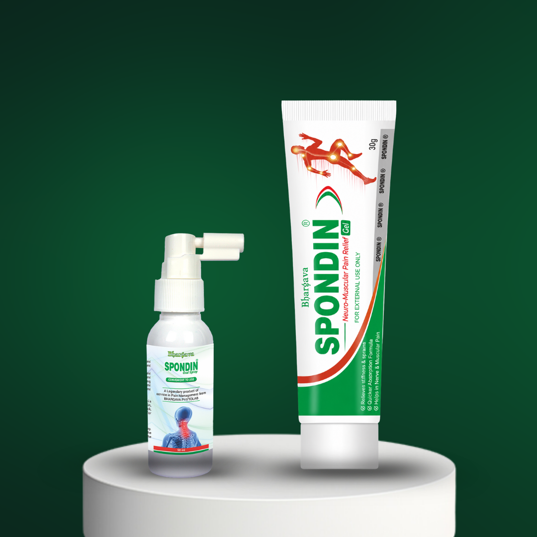 Spondin Oral Spray + Gel: On-the-Go Pain Relief Combo