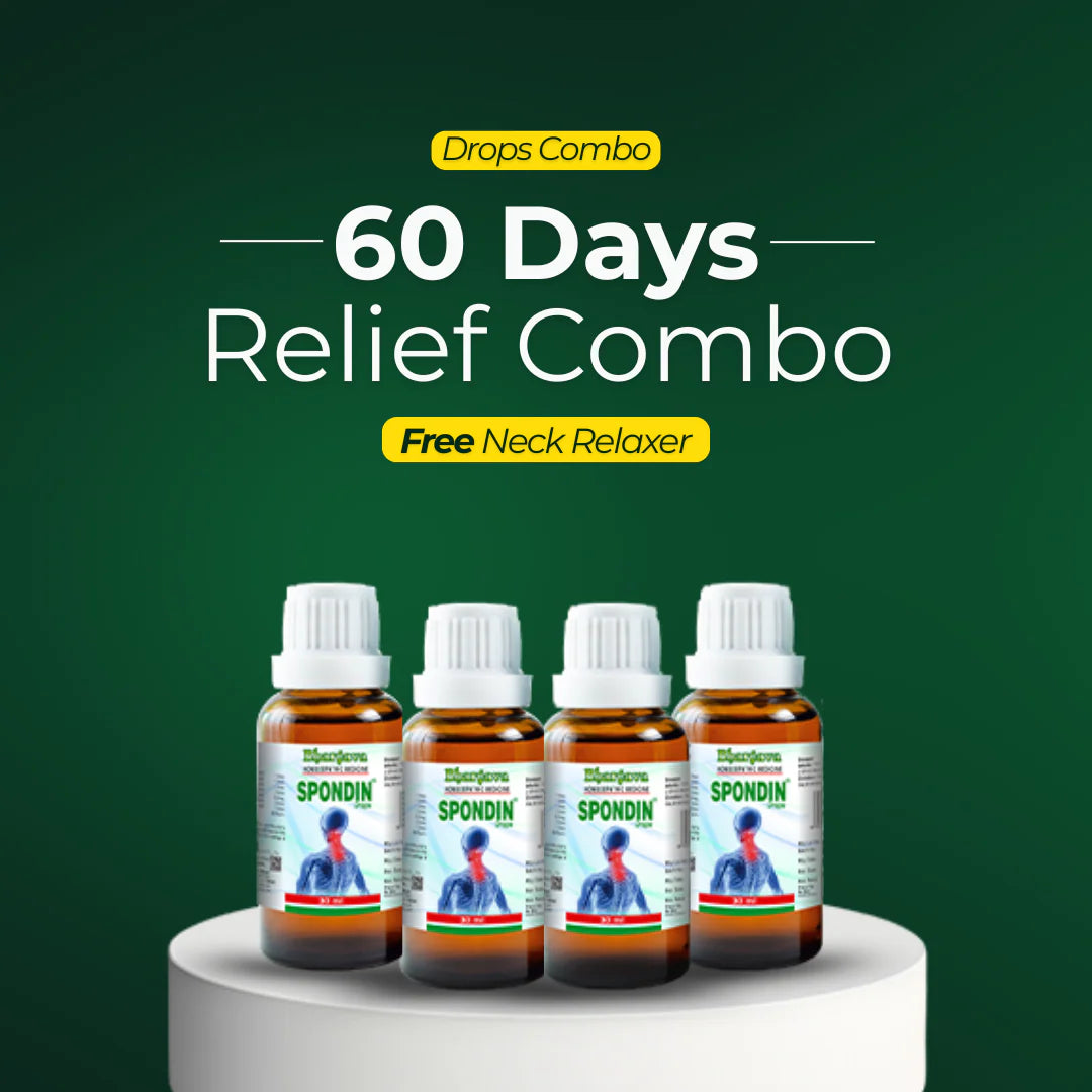 Spondin – For 60 Days Therapy – Combo Pack For Cervical Issues (3 Months - 6 Months Old)