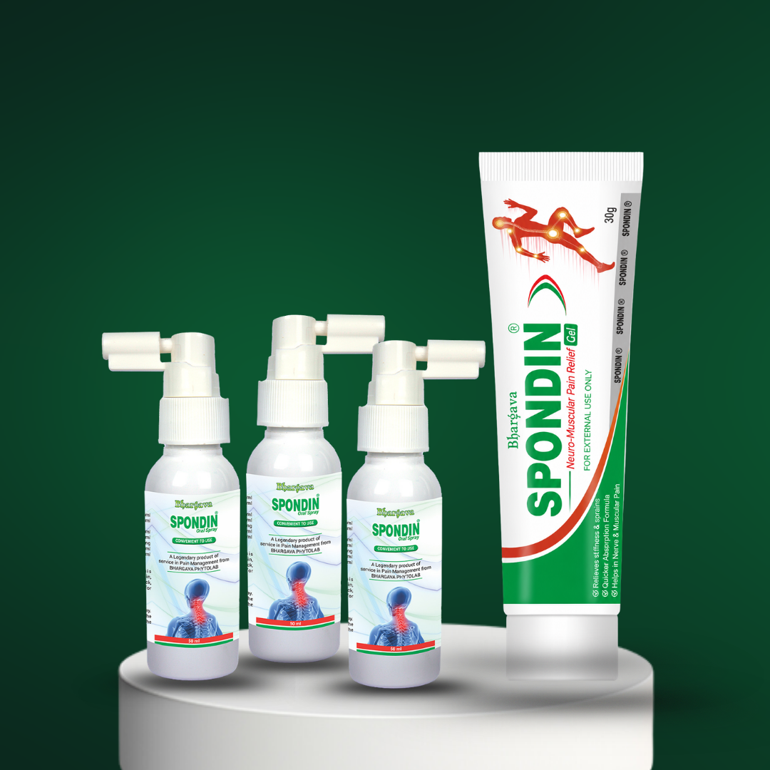 Spondin Oral Spray + Gel: On-the-Go Pain Relief Combo