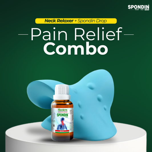 Spondin - Pain Relief Combo (Trial Pack + Neck Relaxer)