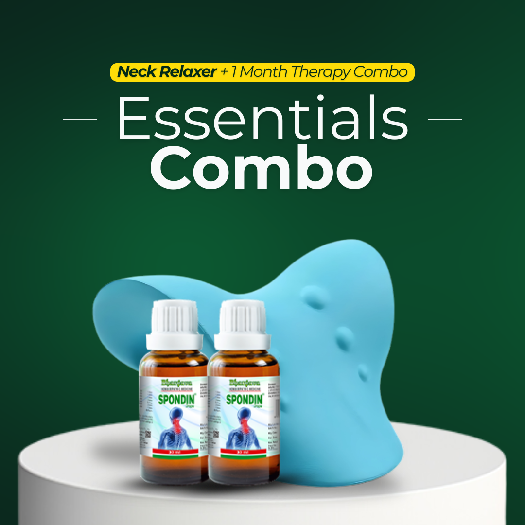 Spondin - Pain Relief Combo (30 Days Relief + Neck Relaxer)