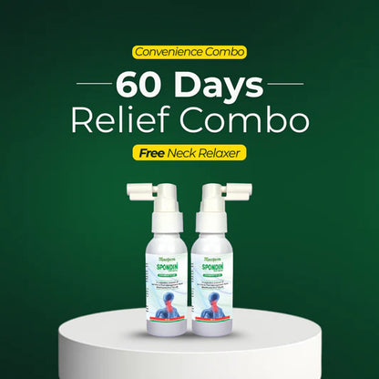 Spondin Oral Spray - 60 Days Relief Combo