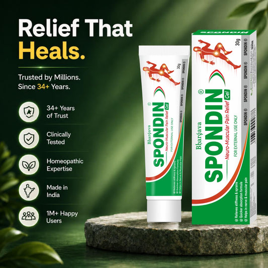 Spondin Drops + Gel: Inside & Outside Pain Relief Combo